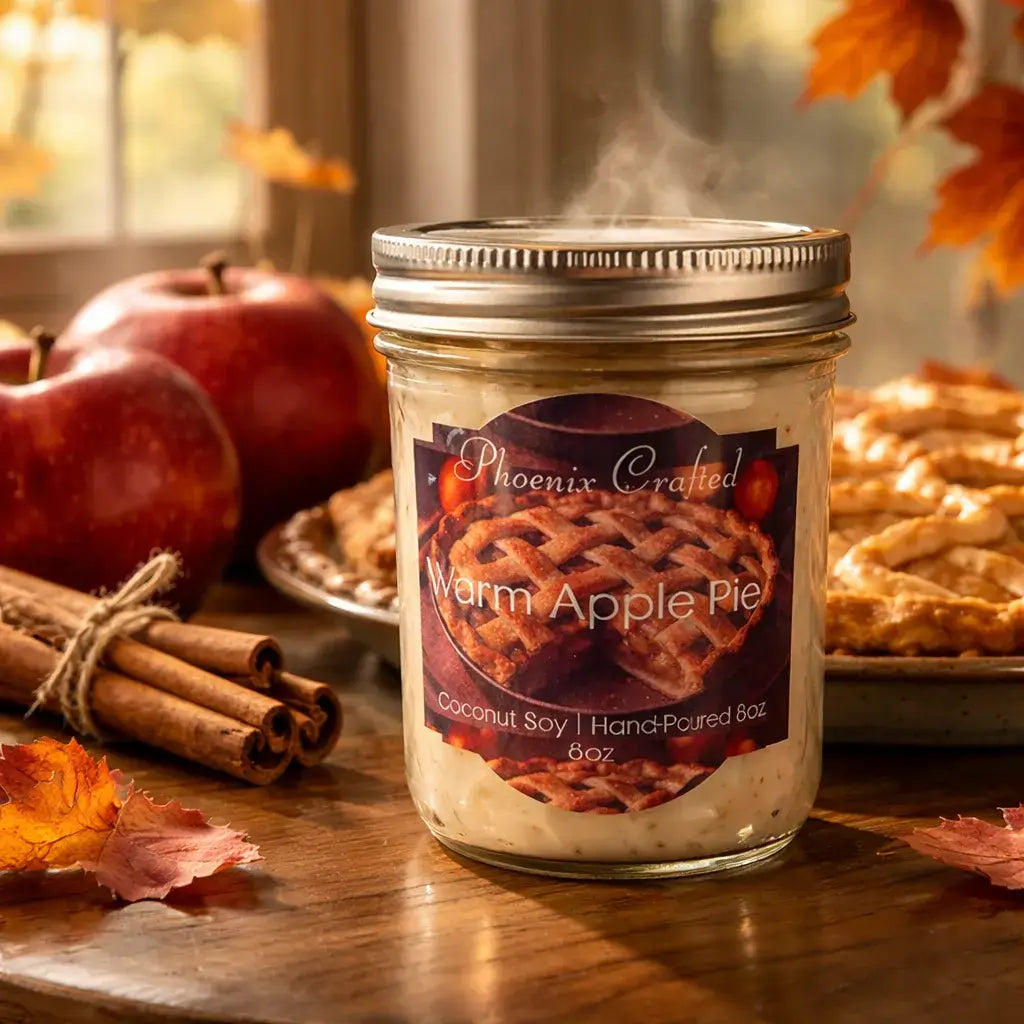 Warm Apple Pie Decorative Candles